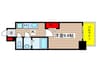MAXIV名古屋上前津 1Kの間取り