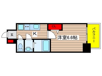 間取図 MAXIV名古屋上前津