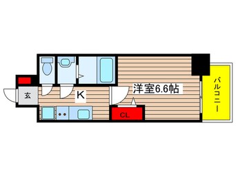 間取図 MAXIV名古屋上前津