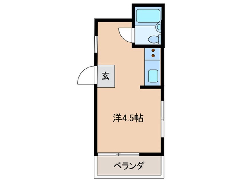 間取図 中町マンション（302）