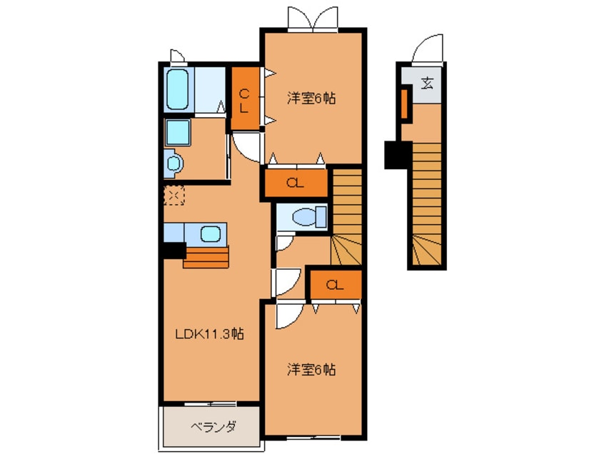 間取図 ベア－ト