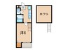 iコーポ 1Rの間取り