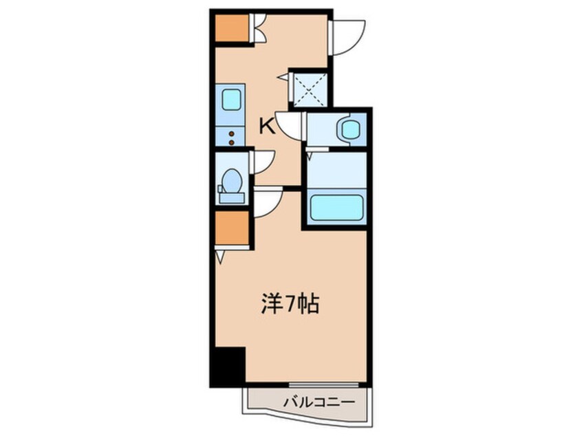 間取図 エスリード大須デュオ