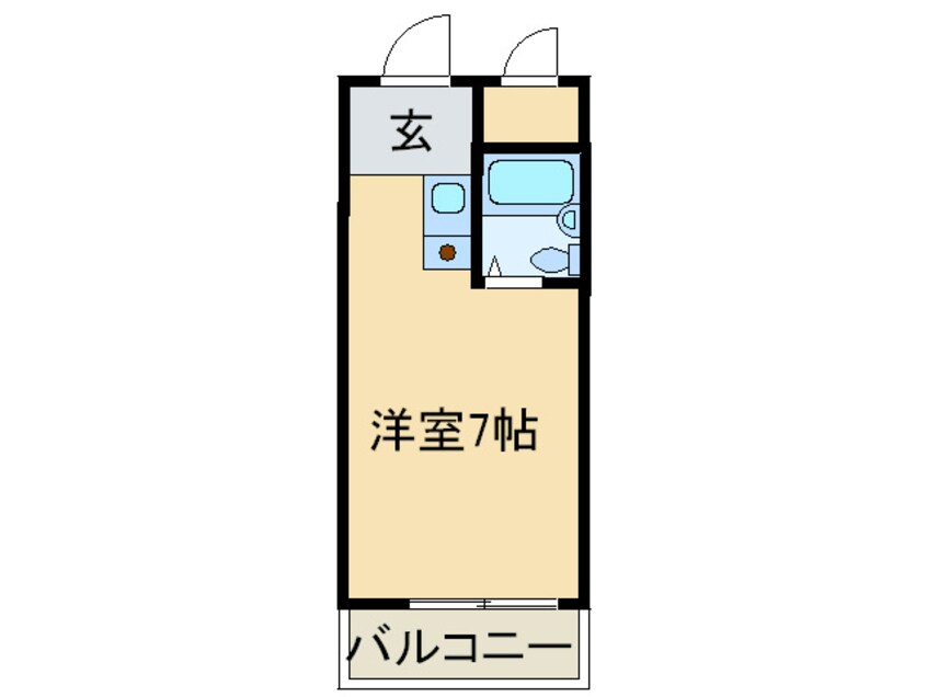 間取図 ＳＴＵＤＩＯ２６