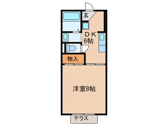 間取図 リバーサイドキャッスル