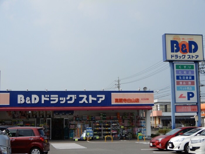 Ｂ＆Ｄドラッグ(ドラッグストア)まで221m リバーサイドキャッスル