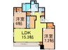 ﾊﾟｼﾌｨｯｸｺﾝﾌｨ-ﾄ丸の内 2LDKの間取り