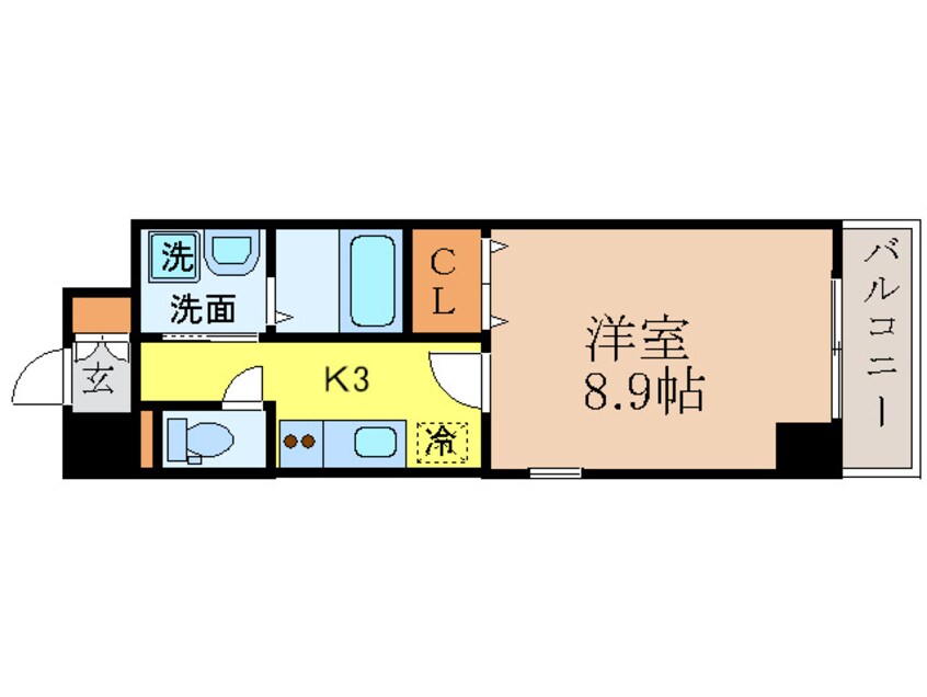 間取図 ウイステリア名城