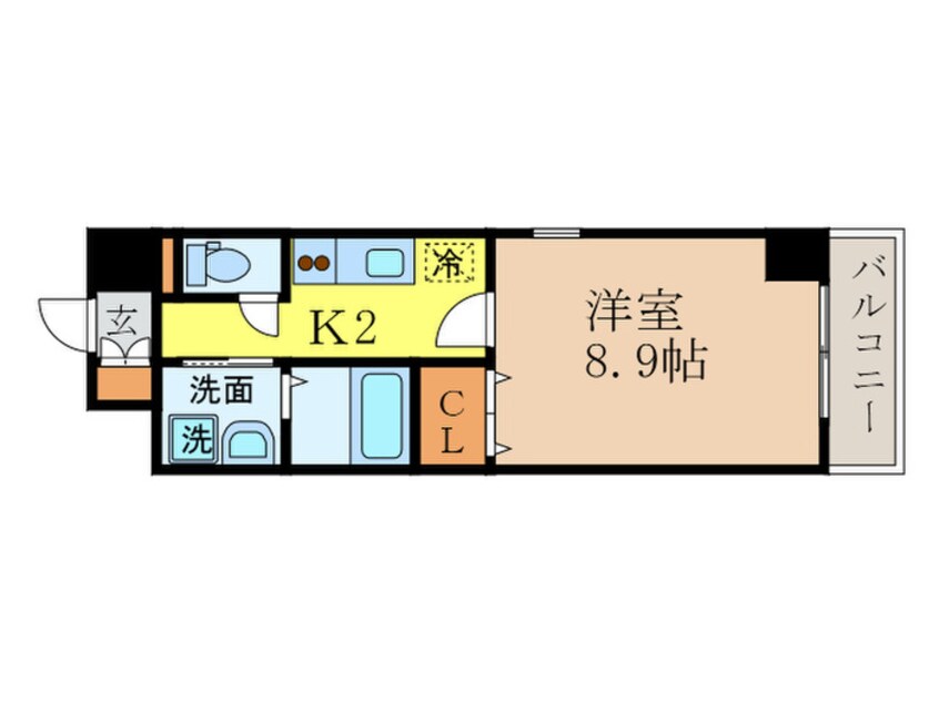 間取図 ウイステリア名城