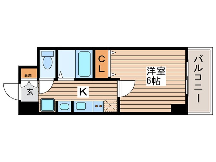 間取り図 ﾌﾟﾚｻﾝｽ新栄ﾘﾐｯｸｽ(807)