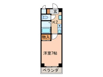 間取図 アビタシオン瑞穂