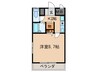 さくら館 1Kの間取り