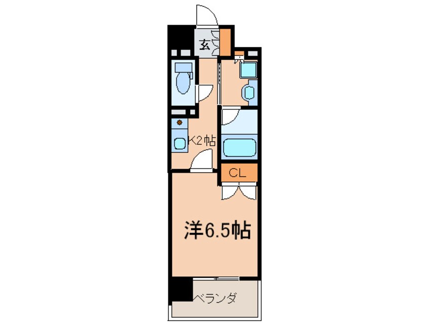 間取図 グラン・アベニュ－名駅