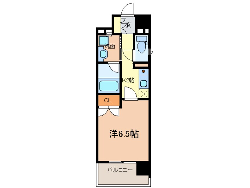 間取図 グラン・アベニュ－名駅