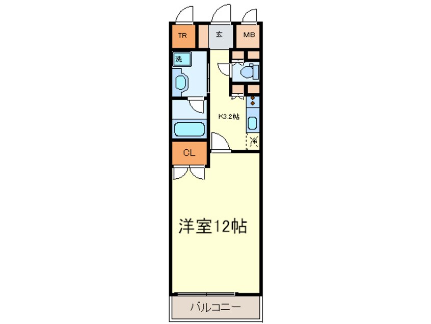 間取図 グラン・アベニュ－名駅