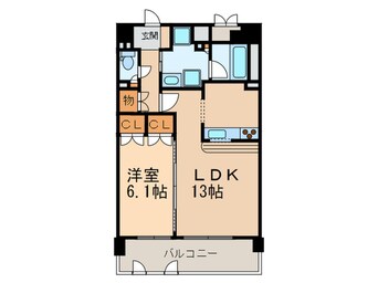 間取図 グラン・アベニュ－名駅