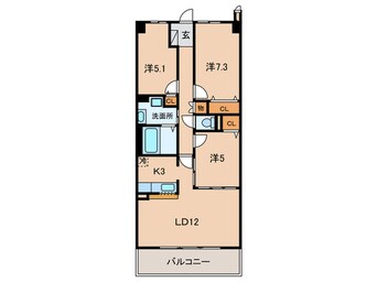間取図 ソーラスフロント富船