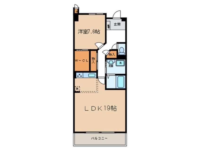 間取図 ソーラスフロント富船