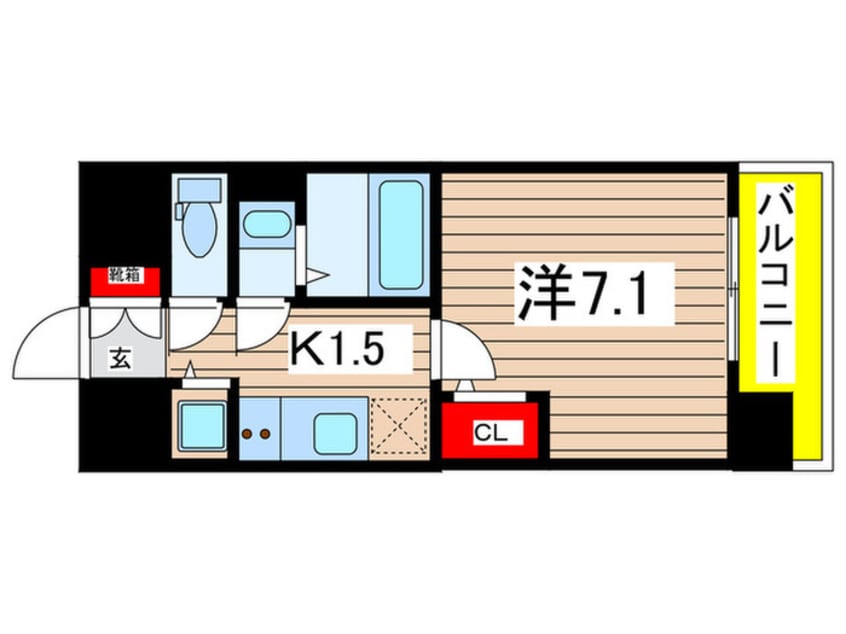 間取図 エスリード千種パークフロント