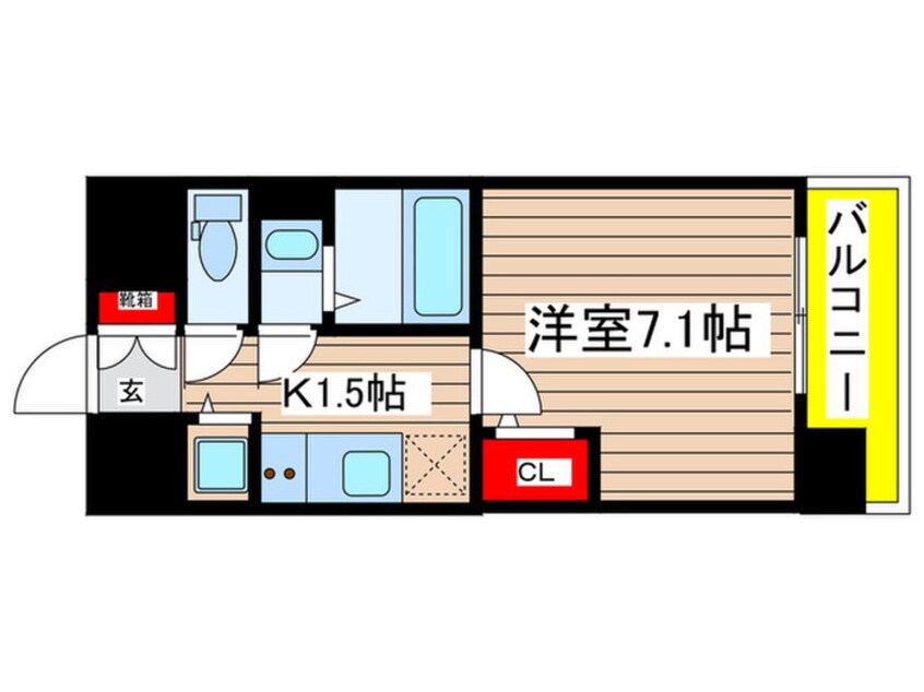 間取図 エスリード千種パークフロント