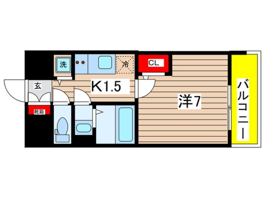 間取図 エスリード千種パークフロント