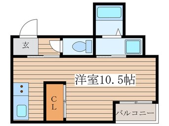 間取図 GRANDTIC妙音通駅南