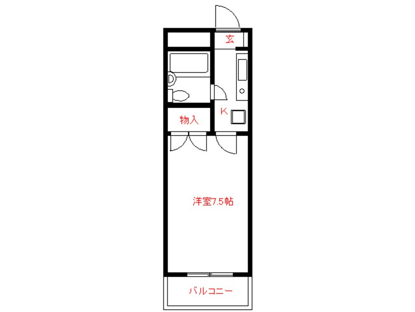 間取図 メゾンＮＫＳ