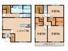 クレストガ－デンＢ 3LDKの間取り