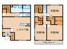 クレストガ－デンＢ 3LDKの間取り