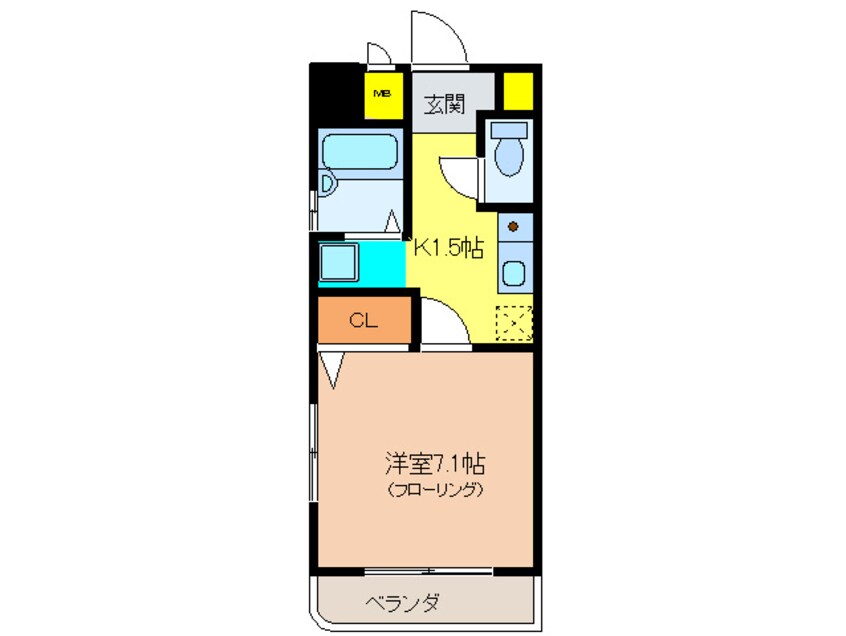 間取図 エクセル枇杷島
