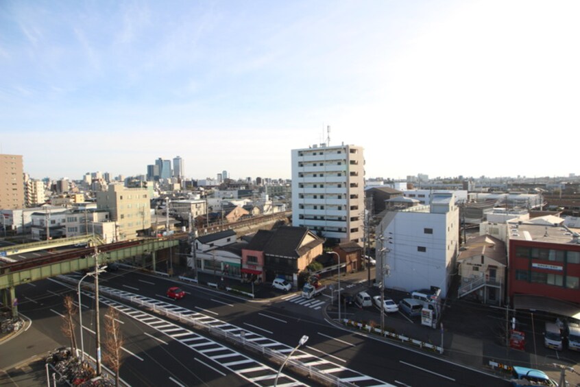 室内からの展望 エクセル枇杷島