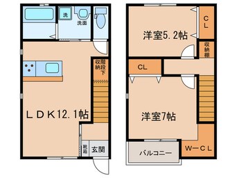 間取図 ジェミニｉ北棟