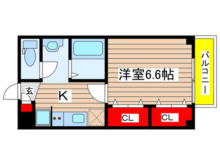 間取図 さくらフラット