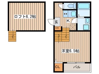 間取図 ラ・ポルト