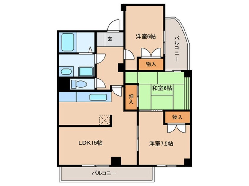 間取図 アネックス91