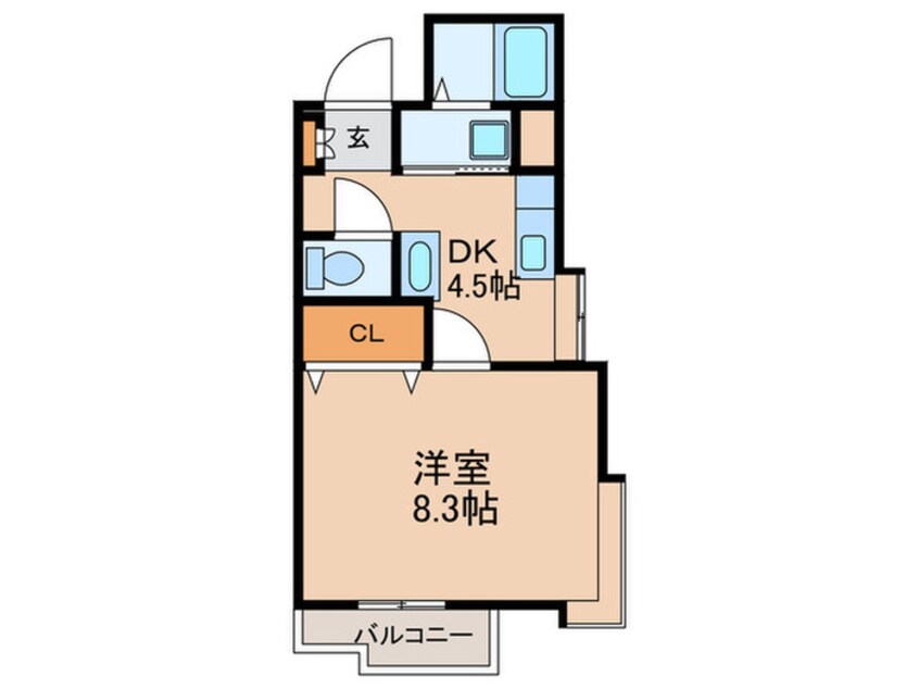 間取図 スタスィオン一社