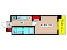 Live Casa堀田 1Kの間取り