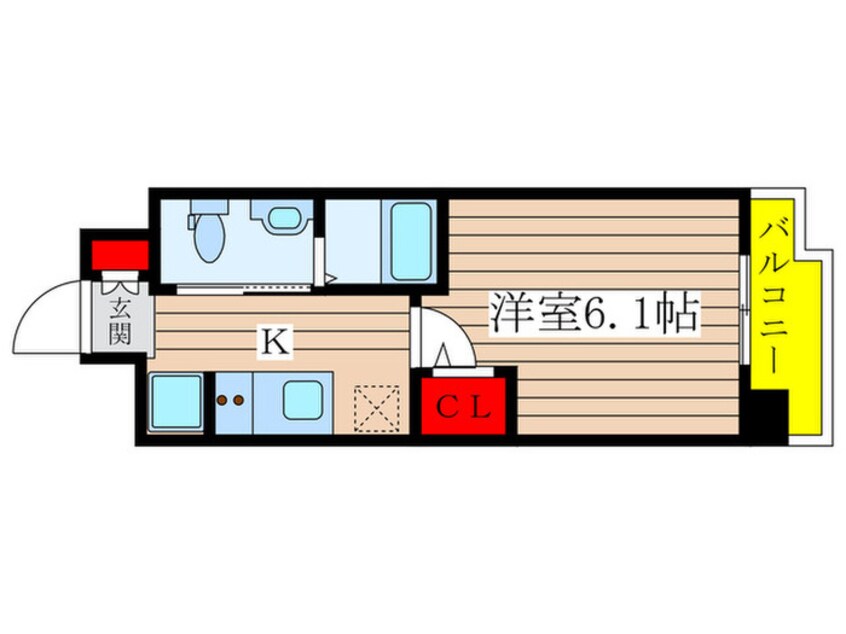 間取図 Live Casa堀田