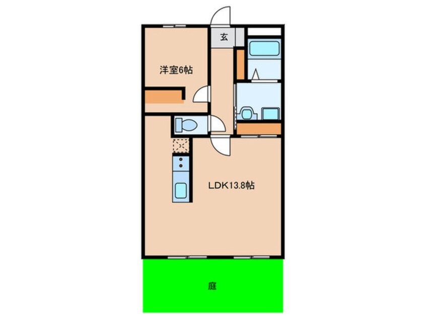 間取図 ノイハオス城西