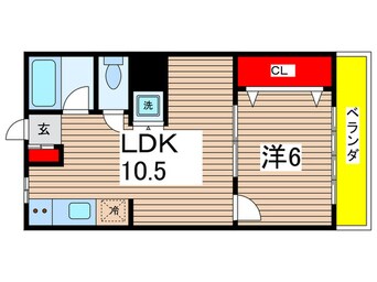 間取図 川奈ハイツ