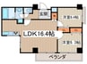 プロシード新瑞橋 2LDKの間取り
