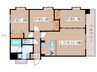 プロシード新瑞橋 3LDKの間取り