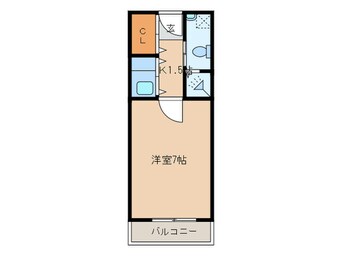 間取図 シーアイマンション丸の内(405)