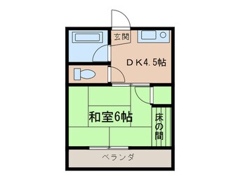 間取図 コ－ポミクニ