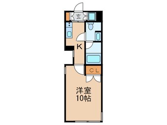 間取図 COZY茶屋ヶ坂