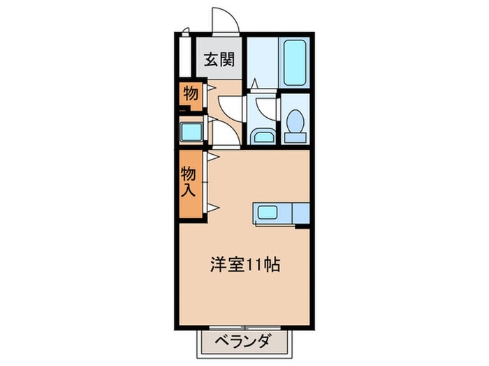間取り図 ｻﾆｰｶﾞｰﾃﾞﾝⅡ
