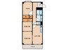 プレシアス赤城１ 3LDKの間取り