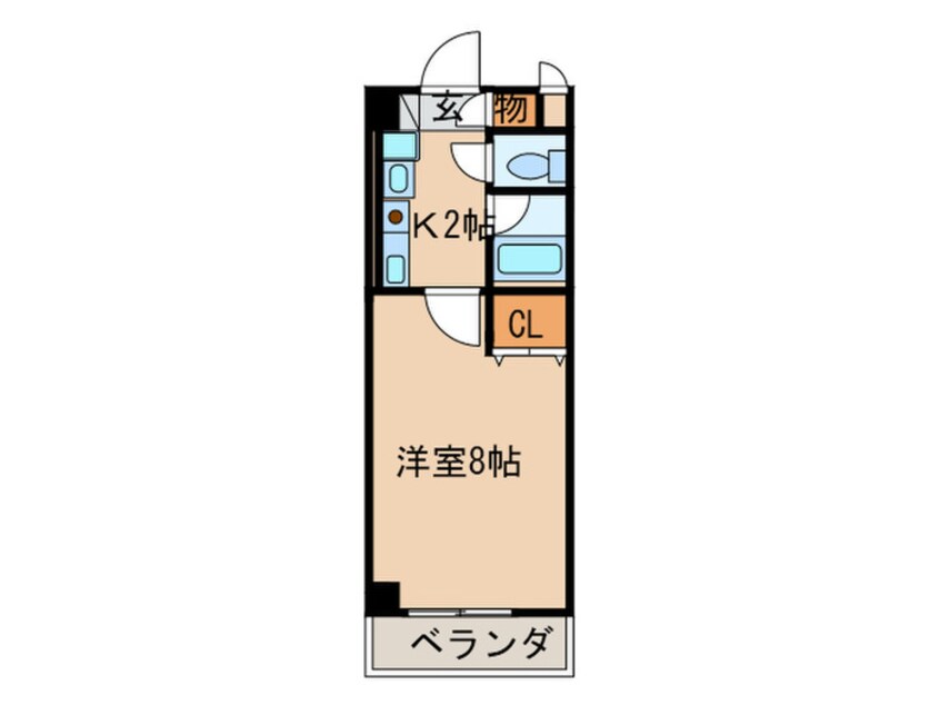 間取図 レ－ジュウエスト