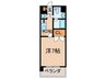 Conde藤が丘 1Kの間取り