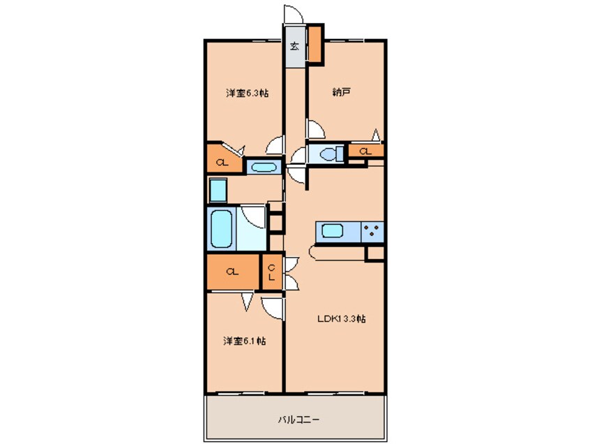 間取図 リエトコ－ト丸の内